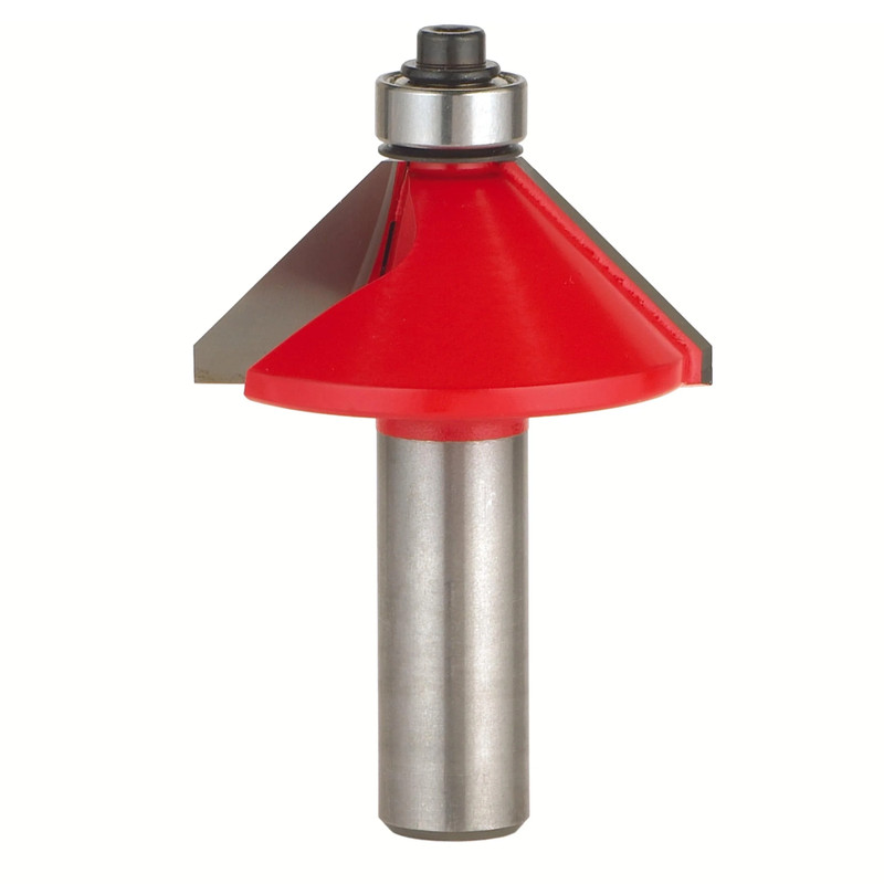 40-100 Chamfer Router Bit 15 Degree 1/2"CL 1/4"SH